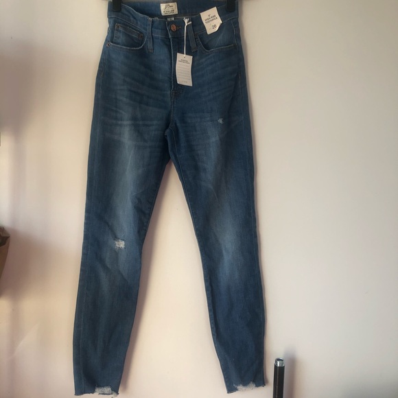 J. Crew 9” High-rise Toothpick Jean in 26 - Picture 2 of 4